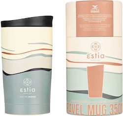Estia Travel Mug Save The Aegean 350ml Ecozen Horizon Estia Travel Mug Save The Aegean 350ml Ecozen Horizon