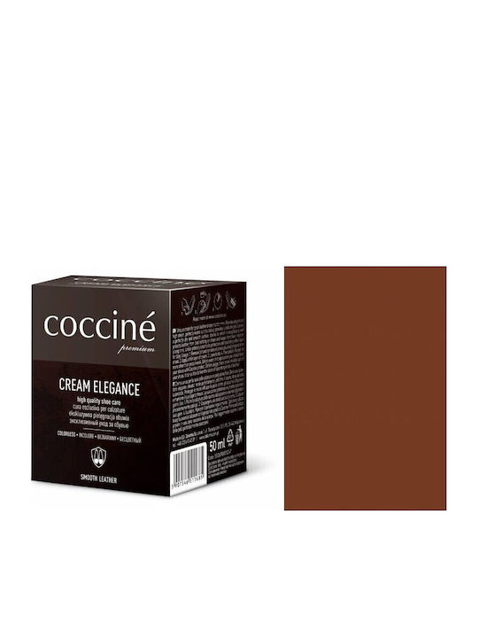 Полиране на обувки Cream Leather Cream Elegance Medium Brown 50 мл