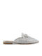 Mule Διακοσμητικές Λευκές Πέτρες Fshoes 8032.17 Fshoes Ασημι