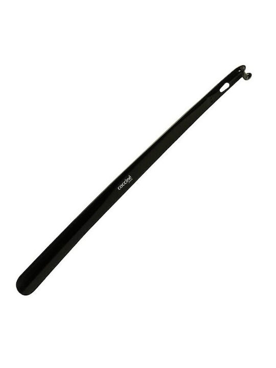 Coccine Very Long Plastic Shoe Shoe Level Black 65 Cm