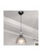Pakketo Orazio Pendant Light Gray with Socket E27 18.5x18.5x56cm