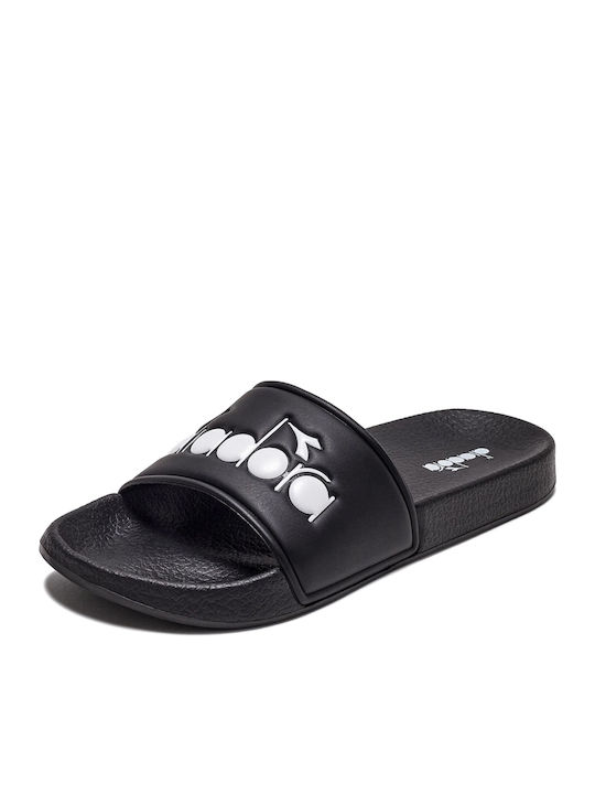 Diadora Slides Μαύρα Diadora Slides Μαύρα