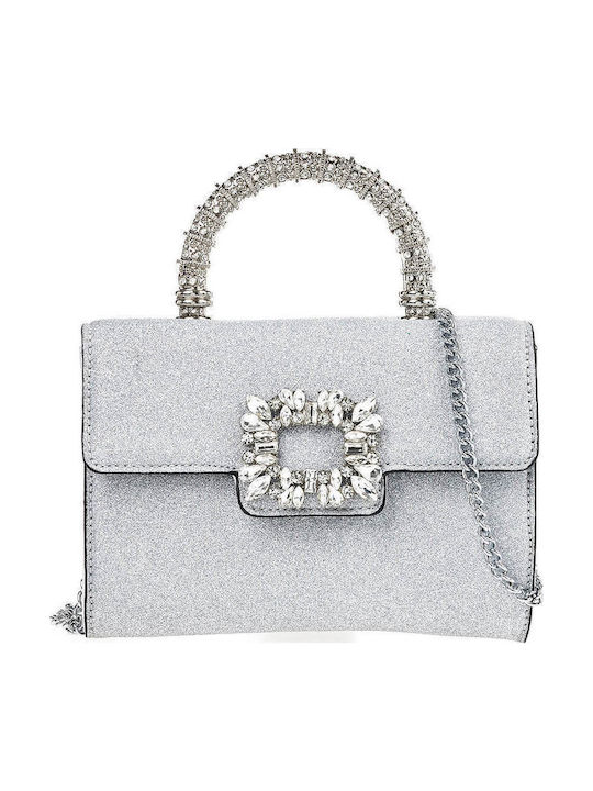 Verde Women's Shoulder Bag Silver