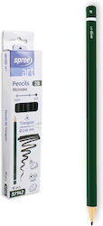 Spree Art Dreikant-Zeichenstift 2b Sp-57062 Spree