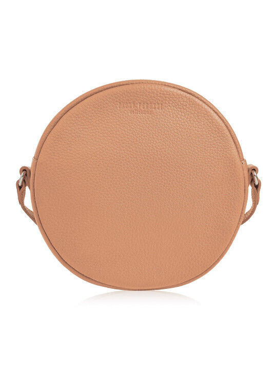 Leder Damentasche Schultertasche Orange