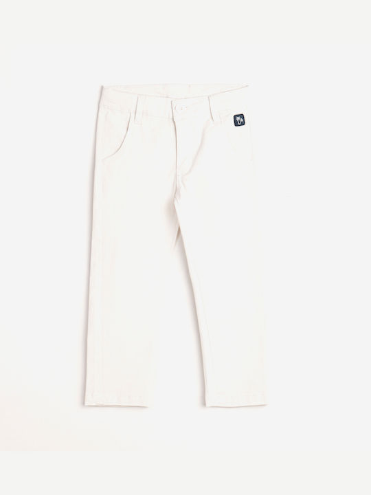 Funky Kids Trousers White