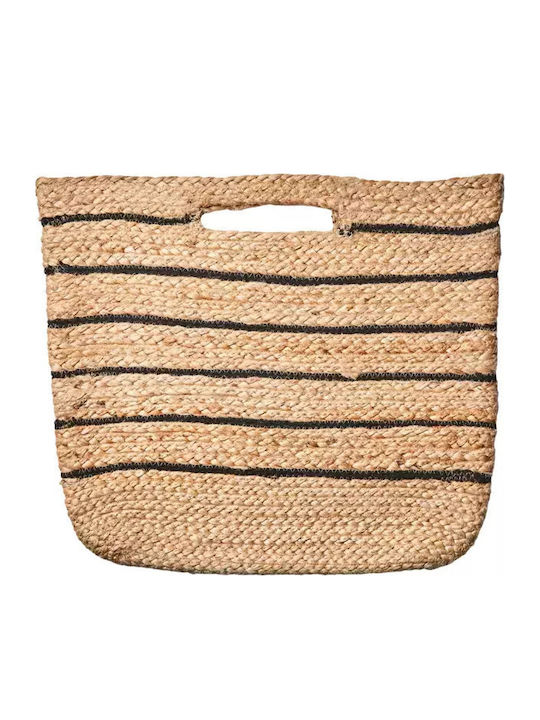 Affari Korbweide Strandtasche Beige