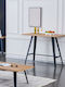 1564 Table Bar Wooden Sonoma 140x70x105cm