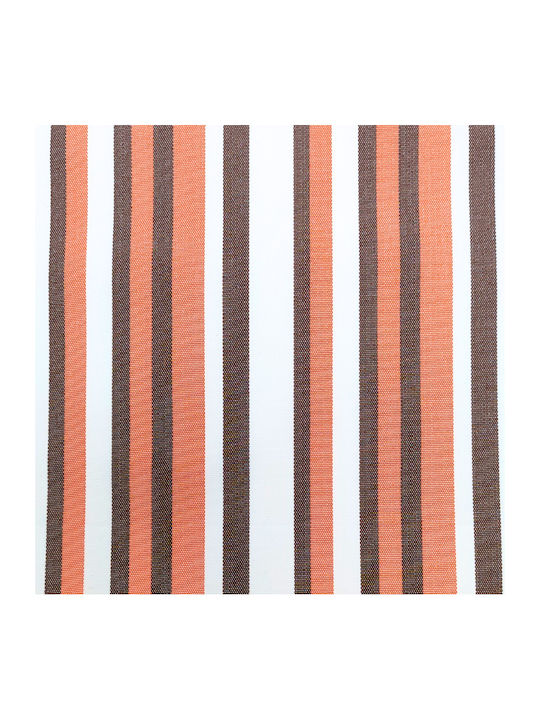 JGS S.A. Upholstery Fabric 160x100cm Brown With Orange And White