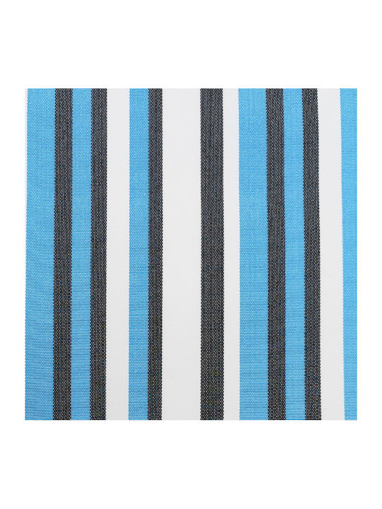 JGS S.A. Möbelstoff 160x100cm Blue With Black And White