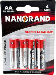 Nanorand AA 1.5V 4бр 11804