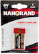 Nanorand Alkaline Battery 9V 1pcs
