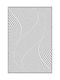 Tzikas Carpets Sabrina 52000-113 Modern Bedroom Rugs Set White-Grey 365-0-348-52000-113 3pcs