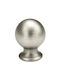 Viometale 01.114 Knob Furniture made of Metallic Nickel Matte D24mm 01.114 1pcs
