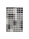 Tzikas Carpets Capri Anti-slip Rug Rectangular Summer Black-white