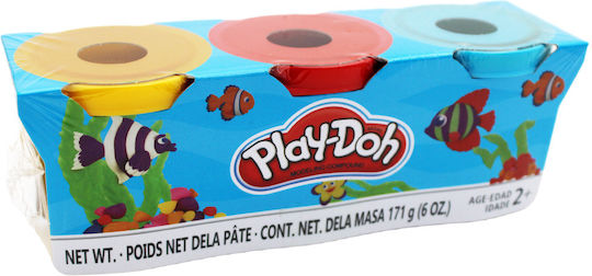Set de cutii de plastilină 3 culori 3pcs 1pxd113