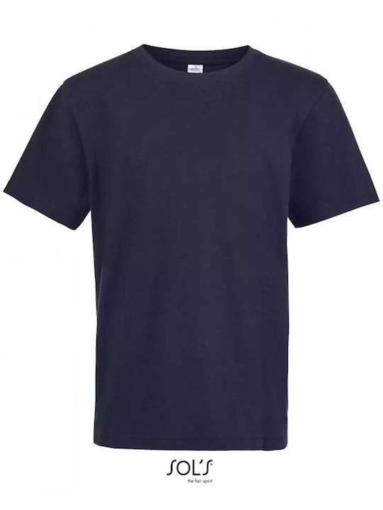 Sol's Kinder T-Shirt Marineblau Regent