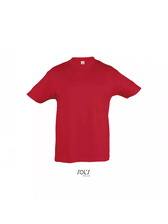 Sol's Παιδικό T-shirt Κόκκινο Regent