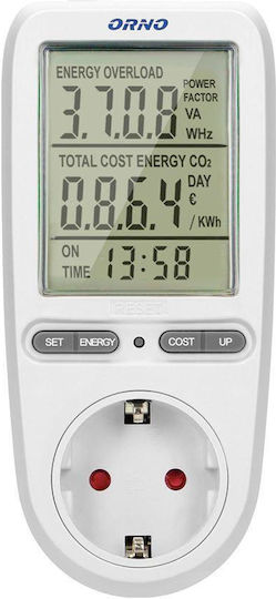 Orno Contor de Consum de Curent pentru Putere Maximă de până la 3.68kW