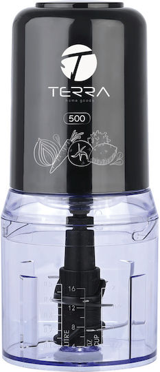 Terra Electronics Πολυκόπτης Multi 400W με Δοχείο 500ml Μαύρος