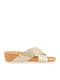 Women's Platform Wedge Sandals Gold