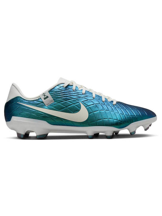 Nike Tiempo Legend 10 Academy Football Shoes with Cleats Dark Atomic Teal / Sail