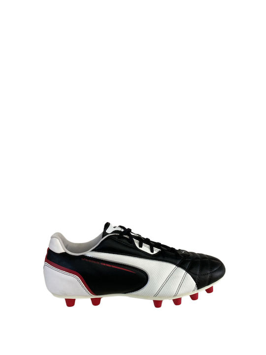 Puma Χαμηλά Ποδοσφαιρικά Παπούτσια με Τάπες Μαύρα