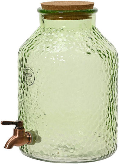 Kaemingk Allgemeine Verwendung Glas-Vase mit Deckel Transparent 8500ml