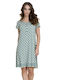 Zen by Daisy Summer Women's Nightdress Turquoise