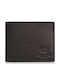 Leather Men's Wallet Classic with RFID Brown