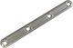 Aldeghi Luigi Stainless Steel Corner Shelf Silver 61x15mm ART163