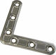 Aldeghi Luigi Stainless Steel Corner Shelf Silver 40x40mm ART153