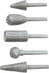 Top Tools Ράσπες Δραπάνου Σετ Σετ Φρέζες Καρβιδίου 5τμχ