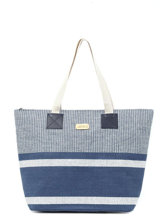 Doca Strandtasche Blau