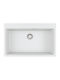 Franke Centro 2.0 CNG 610/210-73 1140674068 Drop-In Spüle aus Verbundgranulat B78xT50cm Polar White