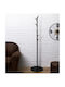The Home Deco Factory Καλόγερος Μεταλλικός Μαύρος 40x40x175cm