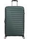 American Tourister Spinner Exp Μεγάλη Βαλίτσα Ταξιδίου Σκληρή Dark Forest με 4 Ρόδες Ύψους 78εκ.