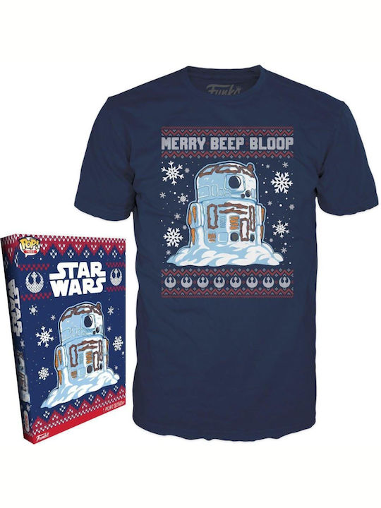 Funko Pop! Tees Movies: Star Wars - R2-D2 Snowman (S)