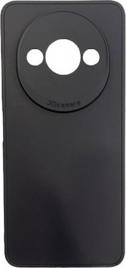 Soft Back Cover Silicone 2mm Black (Xiaomi Redmi A3 2024)