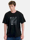 T-shirt Μαύρο