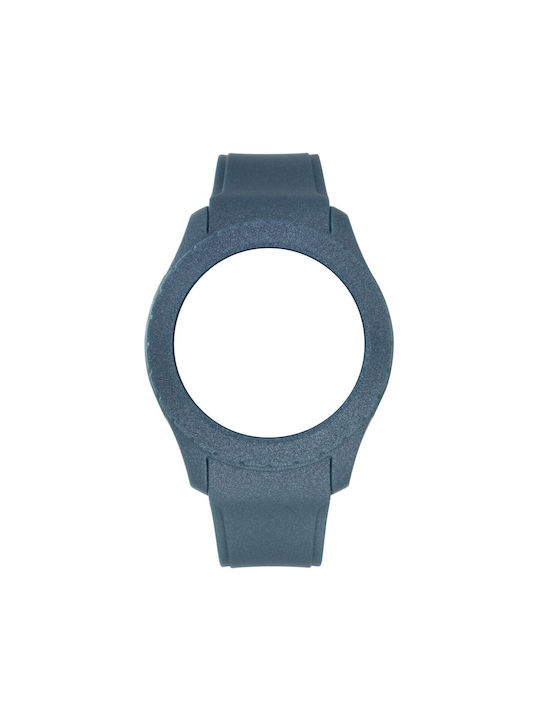 WATX & CO Rubber Strap Blue 49mm