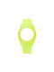 WATX & CO Gummi-Armband Gelb 38mm