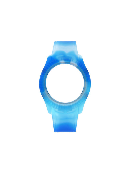 WATX & CO COWA3031 Gummi-Armband Blau 43mm