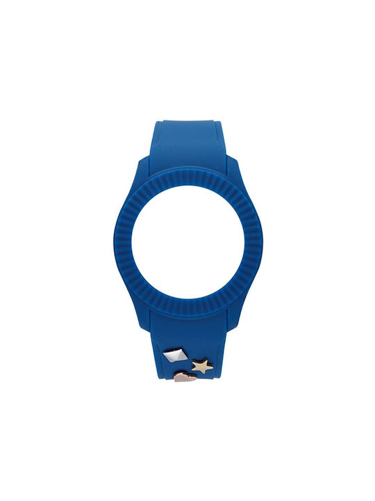 WATX & CO COWA3051 Gummi-Armband Blau 43mm