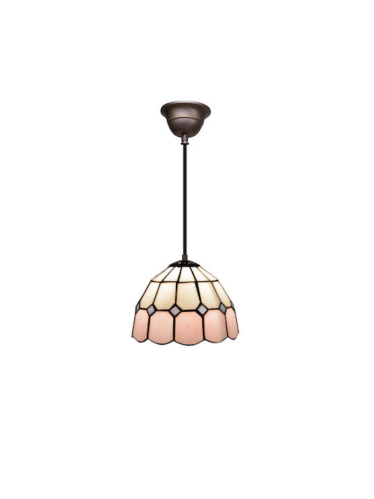 Viro Pendant Chandelier Pink