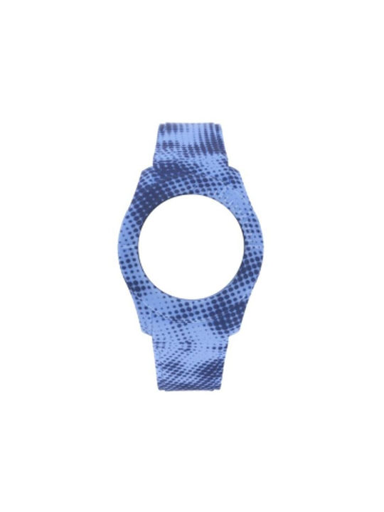 WATX & CO Curea de Cauciuc Albastră 38mm