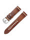 Lederriemen Light Brown 22mm