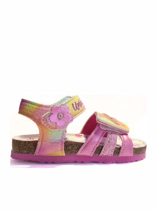 Disney Unicorn Fuchsie Kindersandalen