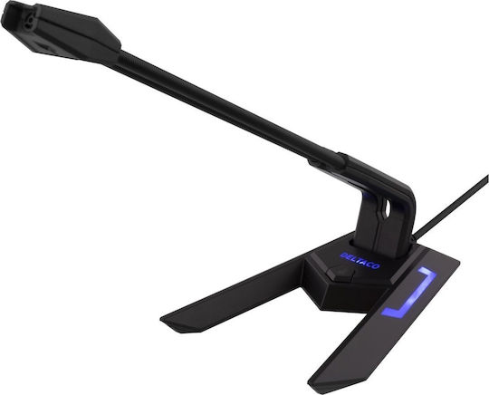Deltaco MF-104 Electret Μικρόφωνο USB Επιτραπέζιο