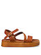 Envie Shoes Sandale dama Pantofi cu platformă în Maro Culoare